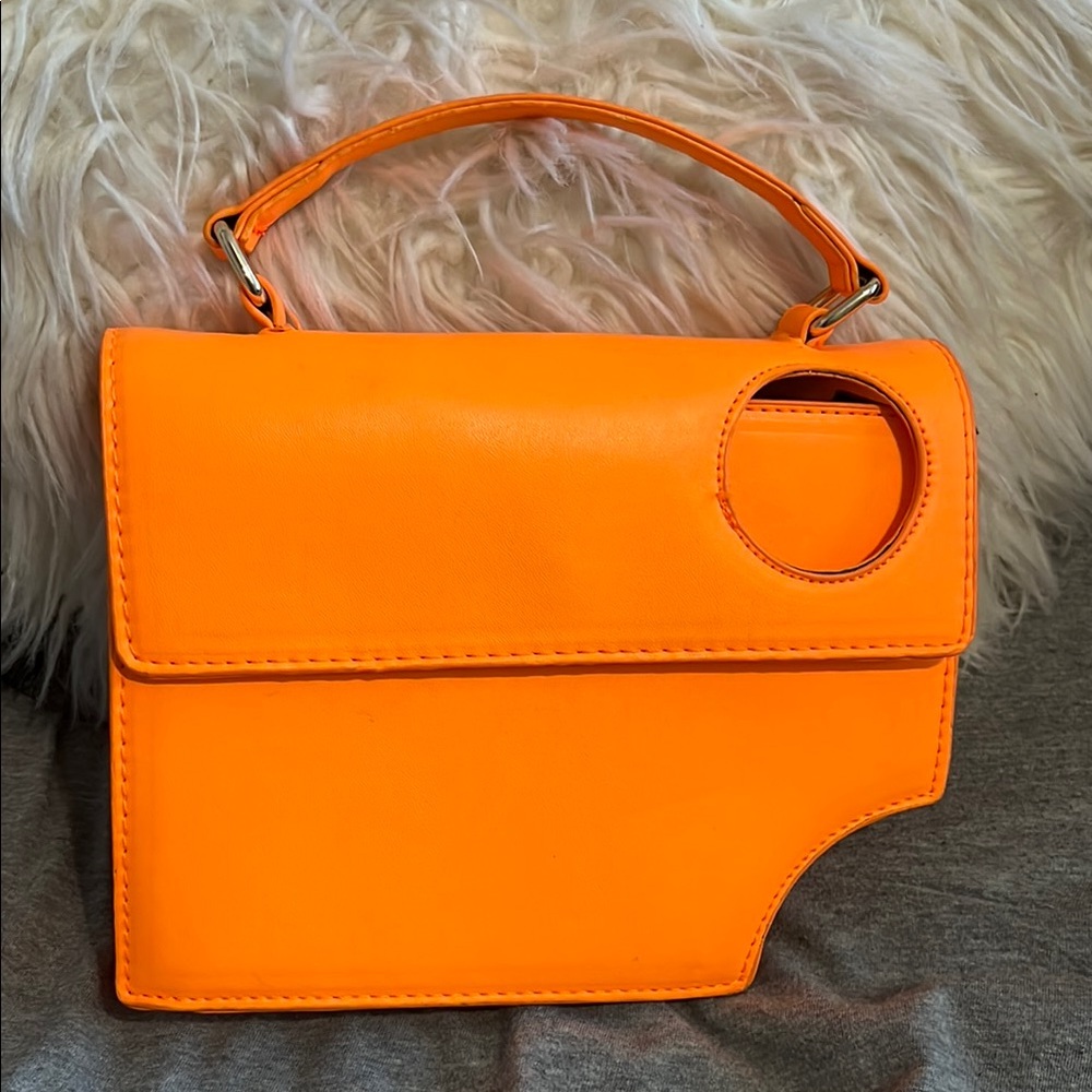 Vibrant Orange Handbag